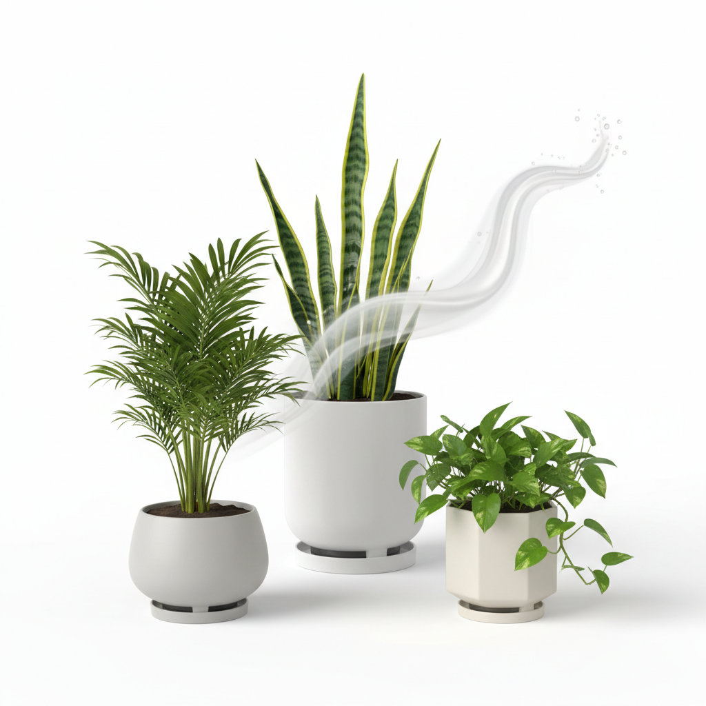 Air Purifying Plants Combo | Snake + Areca + Money Plant | NASA Proven | Oxygen Ghar - image 1
