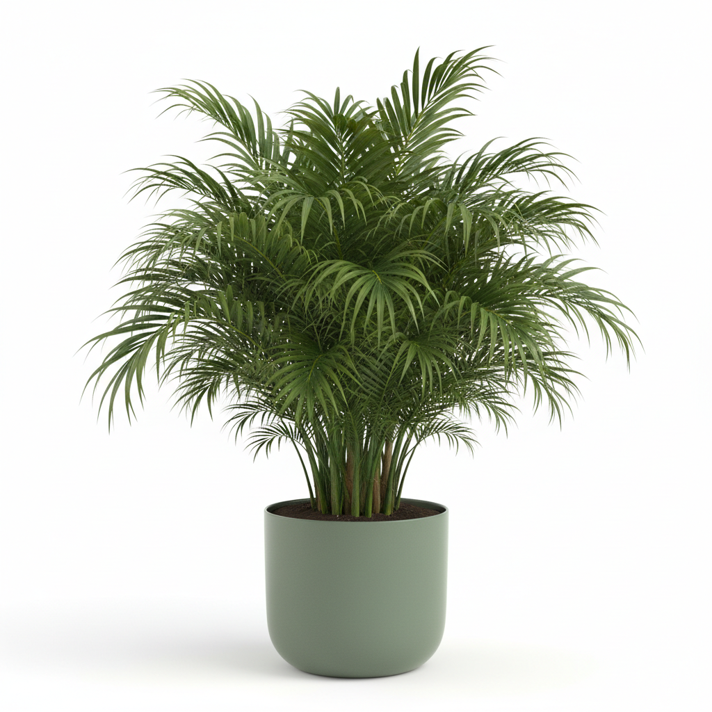 Areca Palm Plant with Self-Watering Pot | Natural Air Purifier Humidifier | Oxygen Ghar - image 1