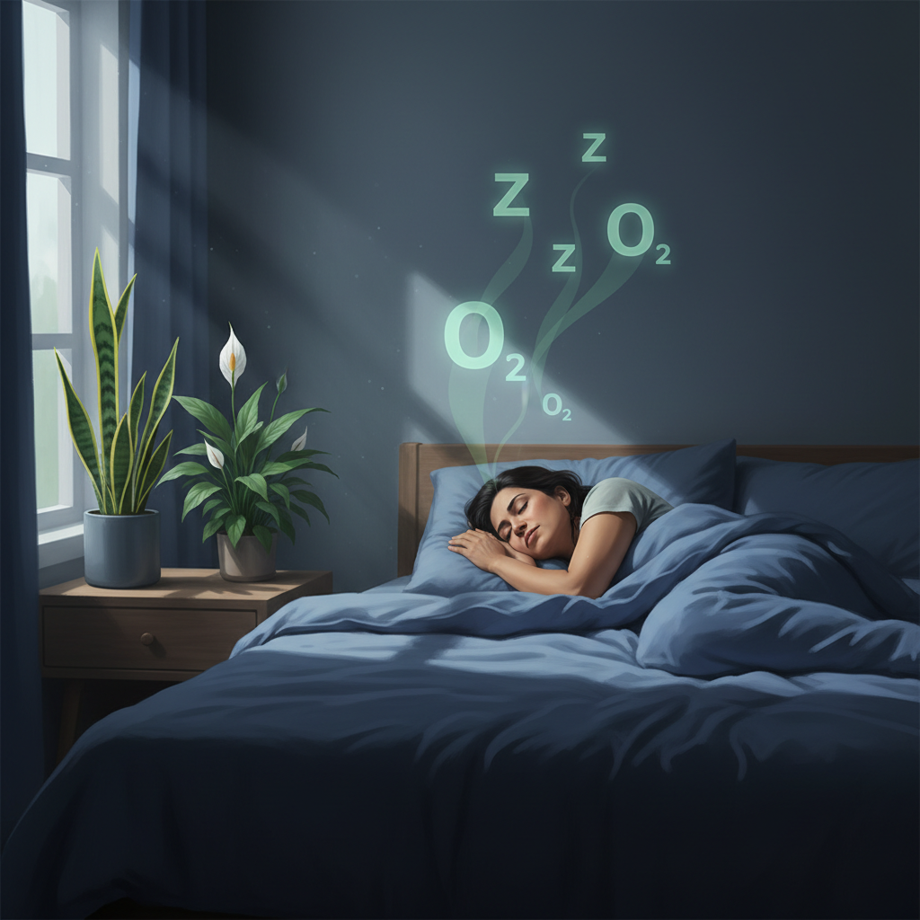 Bedroom Plants Combo | Snake Plant + Peace Lily | Better Sleep Night Oxygen | Oxygen Ghar - image 2