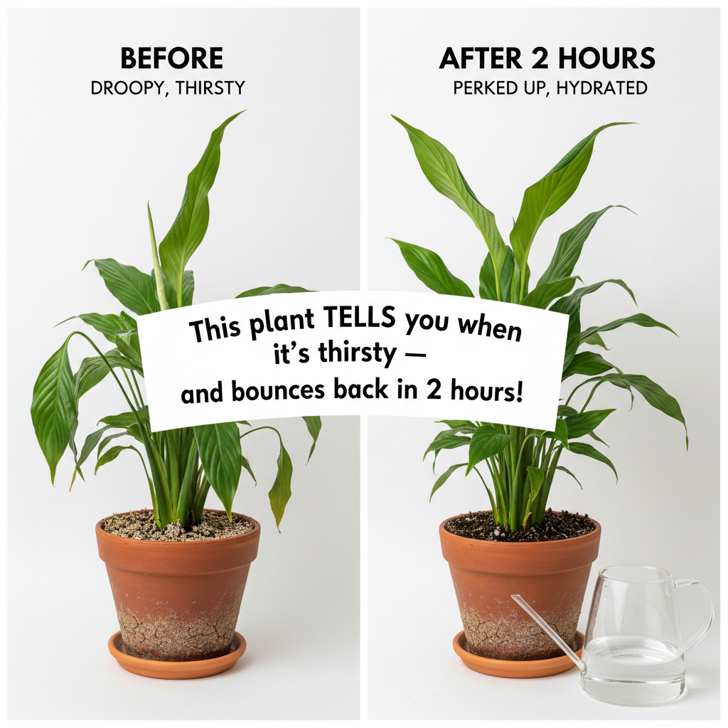 Peace Lily Plant with Self-Watering Pot | Flowering Air Purifier Indoor | Oxygen Ghar - image 3